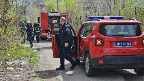 vatrogasci požar