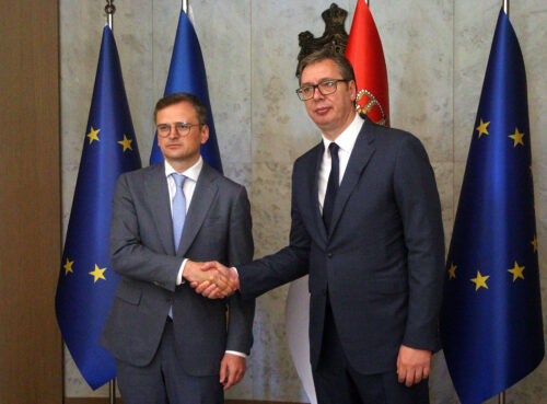 Dmitri Kuleba, Aleksandar Vučić
