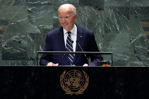Džo Bajden u UN
