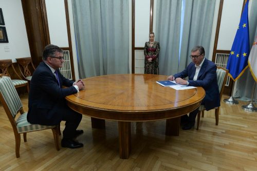 Lajčak i Vučić