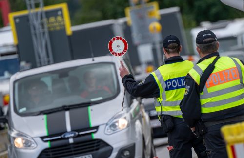 Nemačka policija na granici