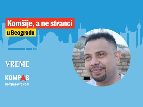 Komšije, a ne stranci u Beogradu - Duan Francis iz Dominike sa Kariba