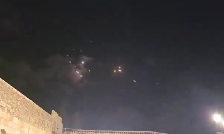 Rakete iznad Jerusalima
