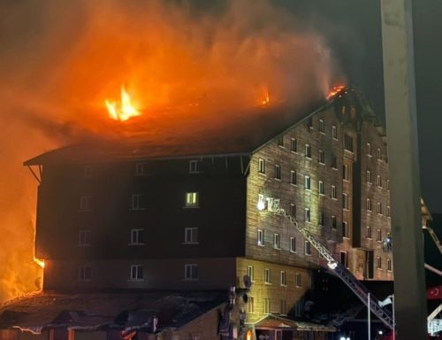 Požar u turskom hotelu