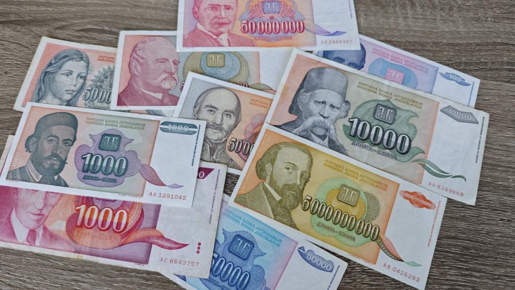 Inflacija, novčanice