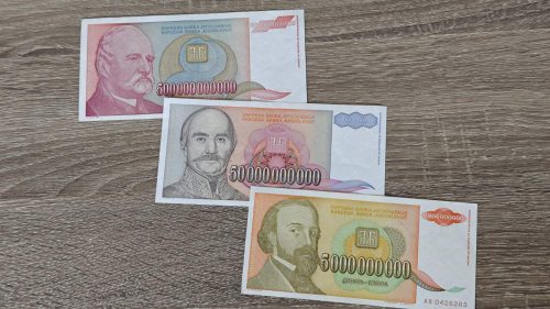 Inflacija, novčanice