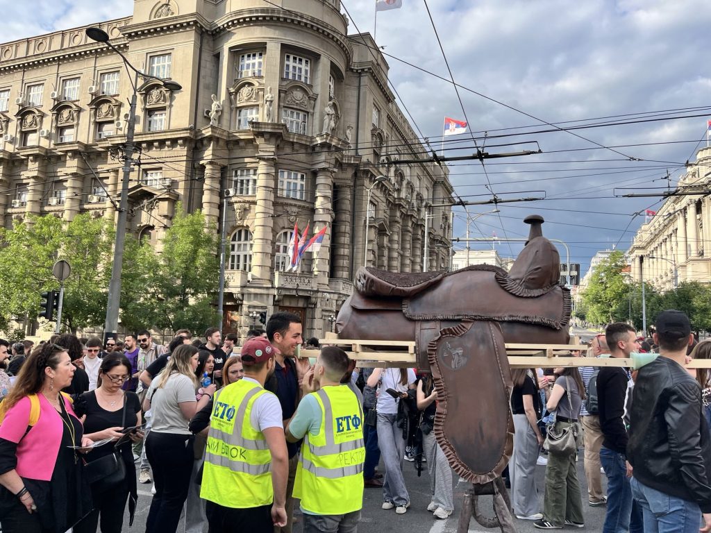 Protest u Beogradu