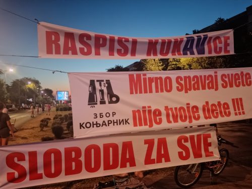 Blokada saobraćaja u jutarnjim časovima