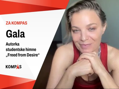 Gala Rizato Freed From Desire Exit studenti protest