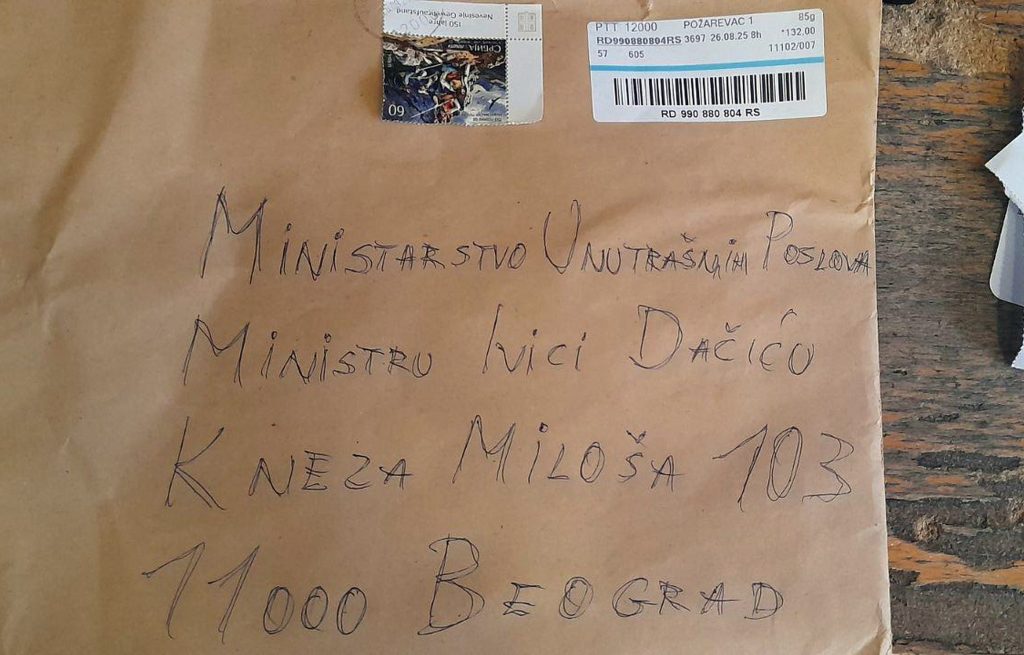 tri metka za dačića dačić ivica koverta