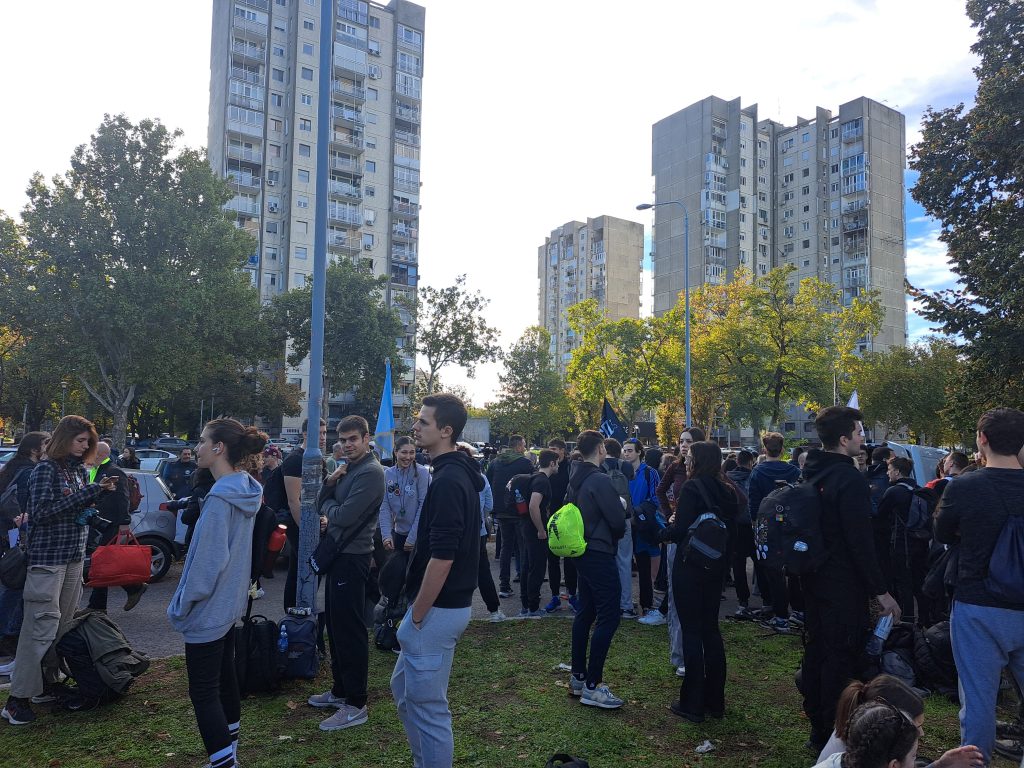 studenti šetnja fdu novi sad