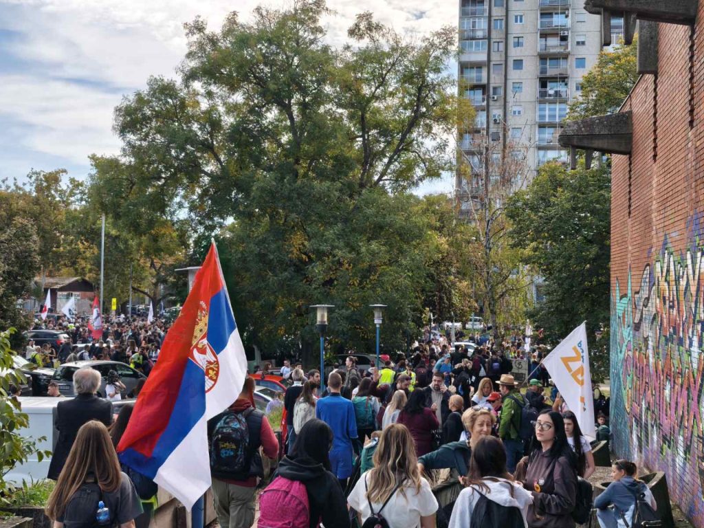 studenti šetnja fdu novi sad