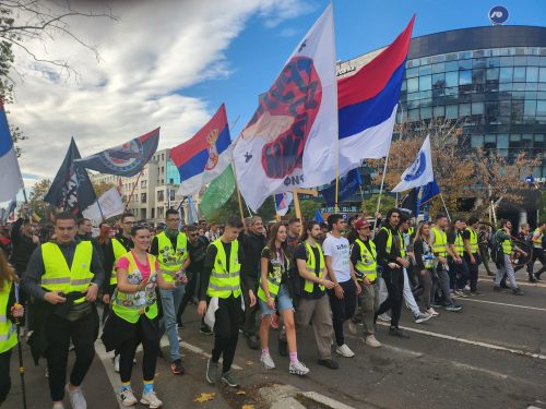 studenti šetnja fdu novi sad