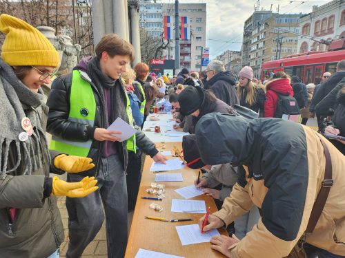 prikupljanje potpisa